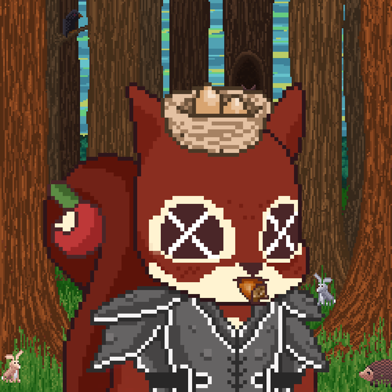 Pixel Squirrels #1808